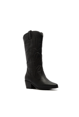 Qupid Montana western boot (Black Crinkle)