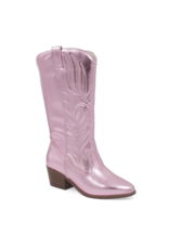 Qupid Montana western boot (Pink Crinkle)