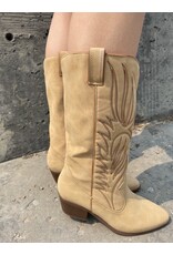 Qupid Montana western boot (Tan Nubuck)