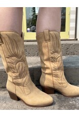 Qupid Montana western boot (Tan Nubuck)