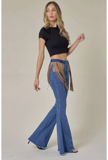 Saints & Hearts Saints & Hearts - Flare jeans with hip fringe