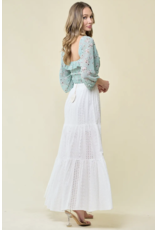 Saints & Hearts Saints & Hearts - Smocked top (sage)