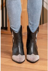 Qupid Zane 90 Western Bootie (Black)