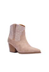 Qupid Vaca 42 western bootie (Blush)