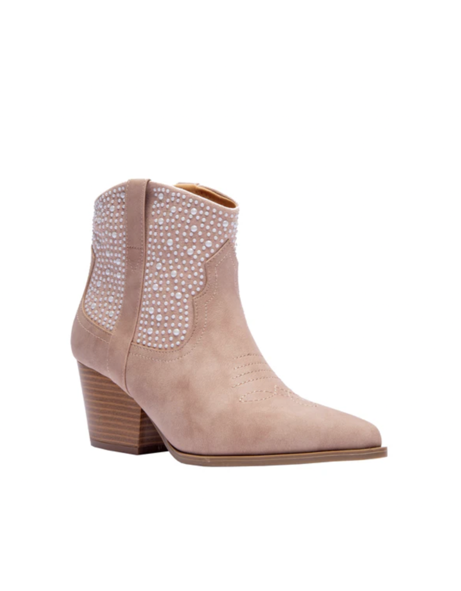 Qupid Vaca 42 western bootie (Blush)