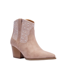 Qupid Vaca 42 western bootie (Blush)