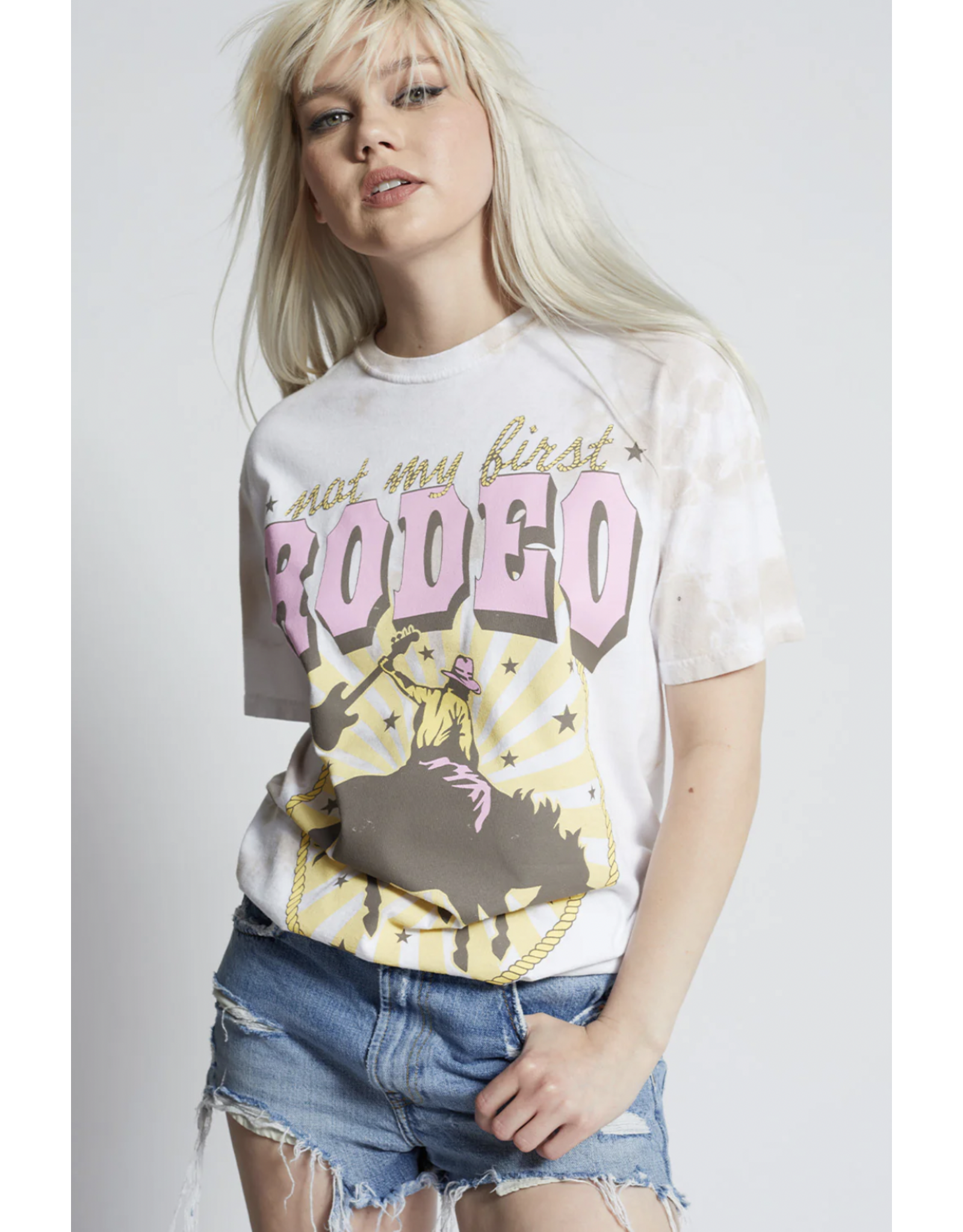 Recycled Karma Recycled Karma - Not My First Rodeo Tie Dye Tee