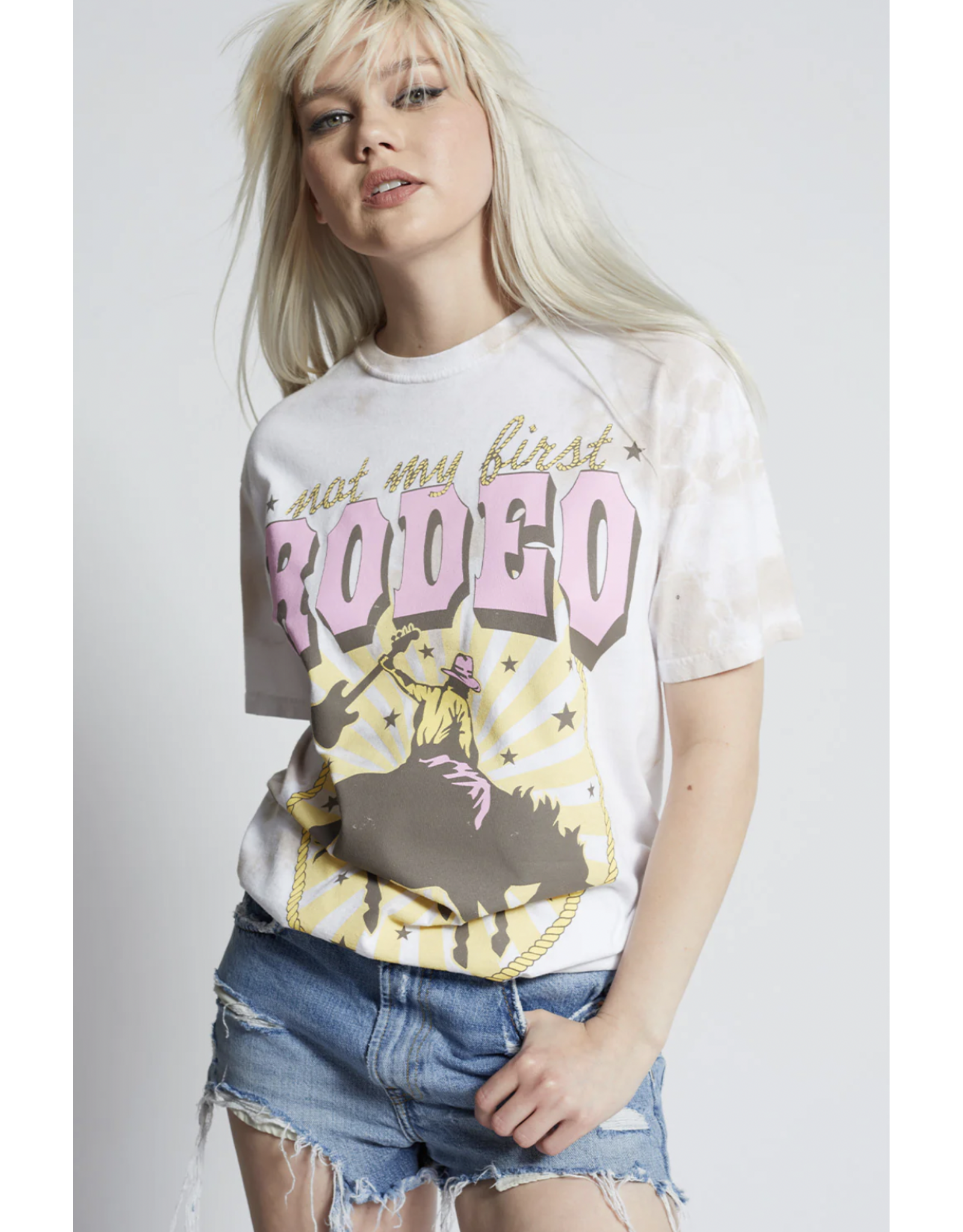Recycled Karma Recycled Karma - Not My First Rodeo Tie Dye Tee