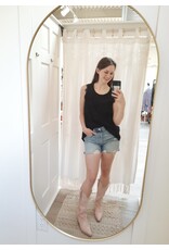 Vocal Vocal - Vintage lacey sleeveless top (black)