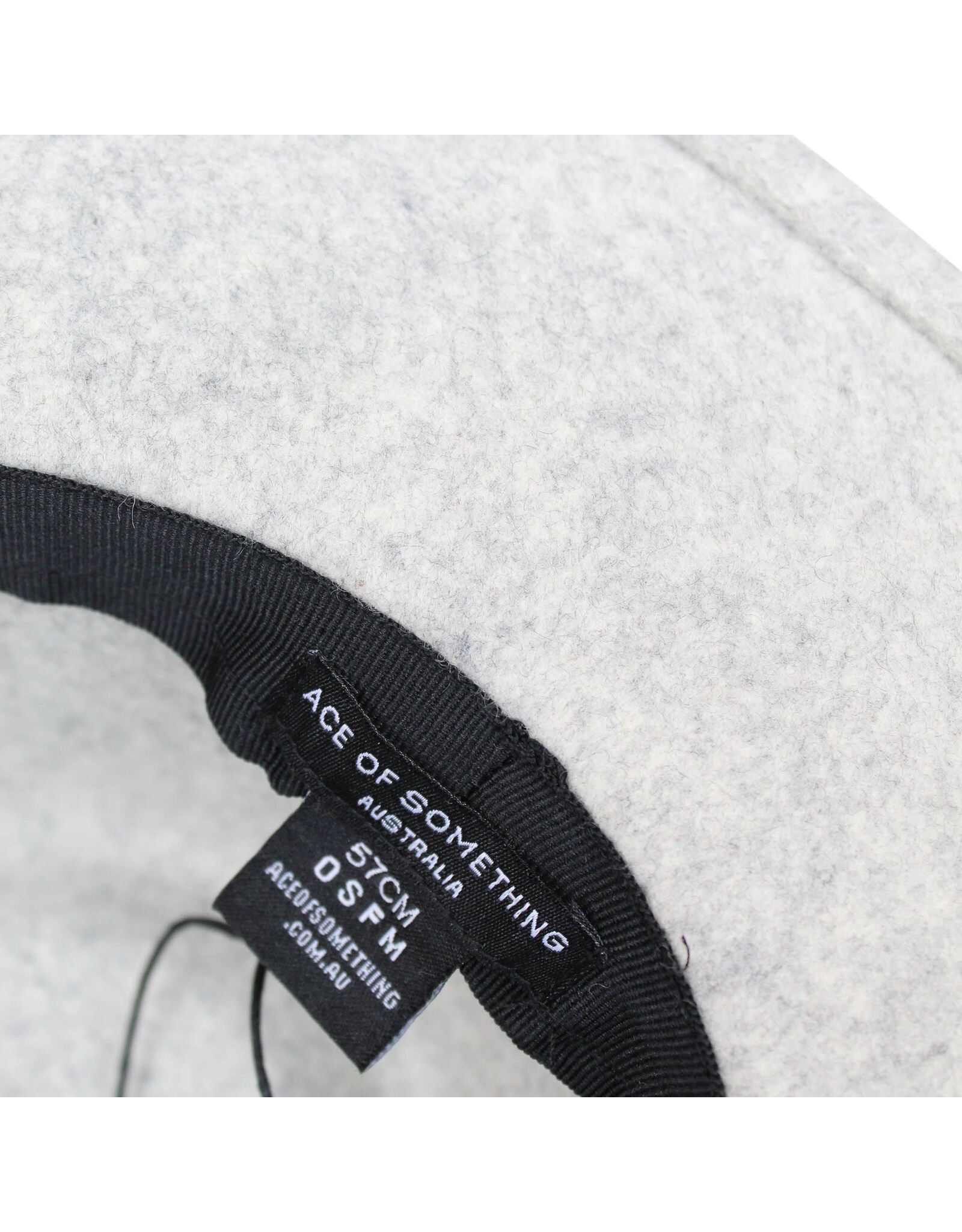 Ace of Something Ace of Something - Oslo fedora with folded edge and gold stud (cloud)