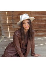 Ace of Something Ace of Something - Oslo fedora with folded edge and gold stud (cloud)