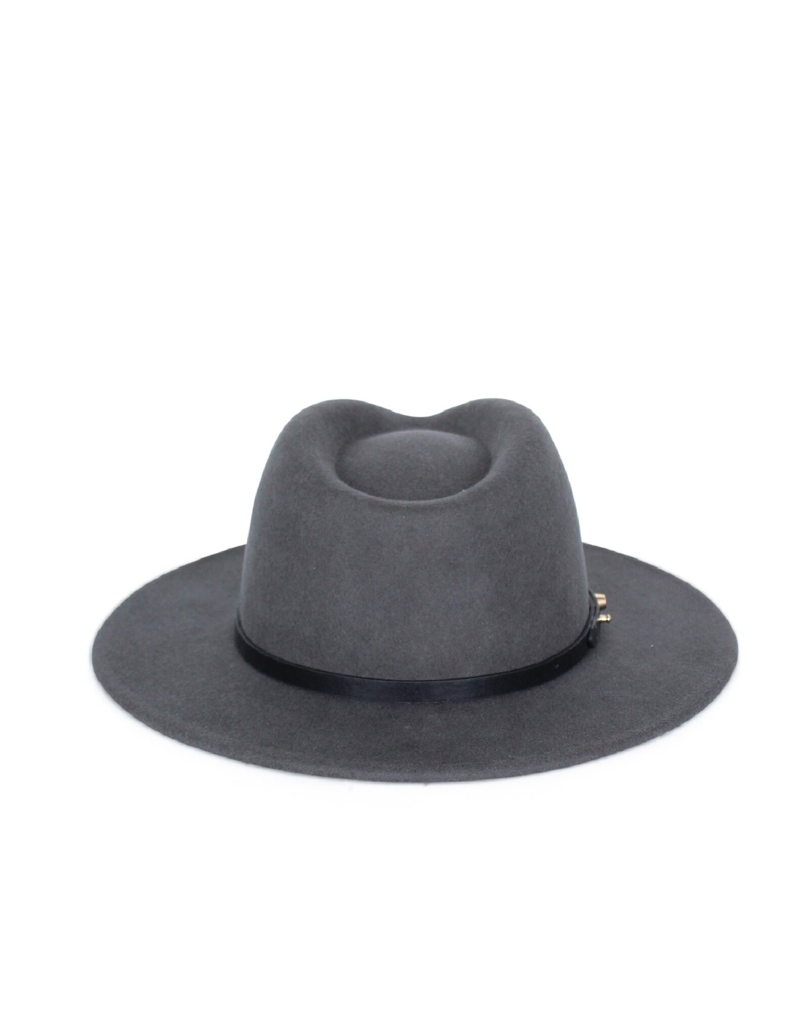 Ace of Something Ace of Something - Oslo fedora with folded edge and gold stud (steel)
