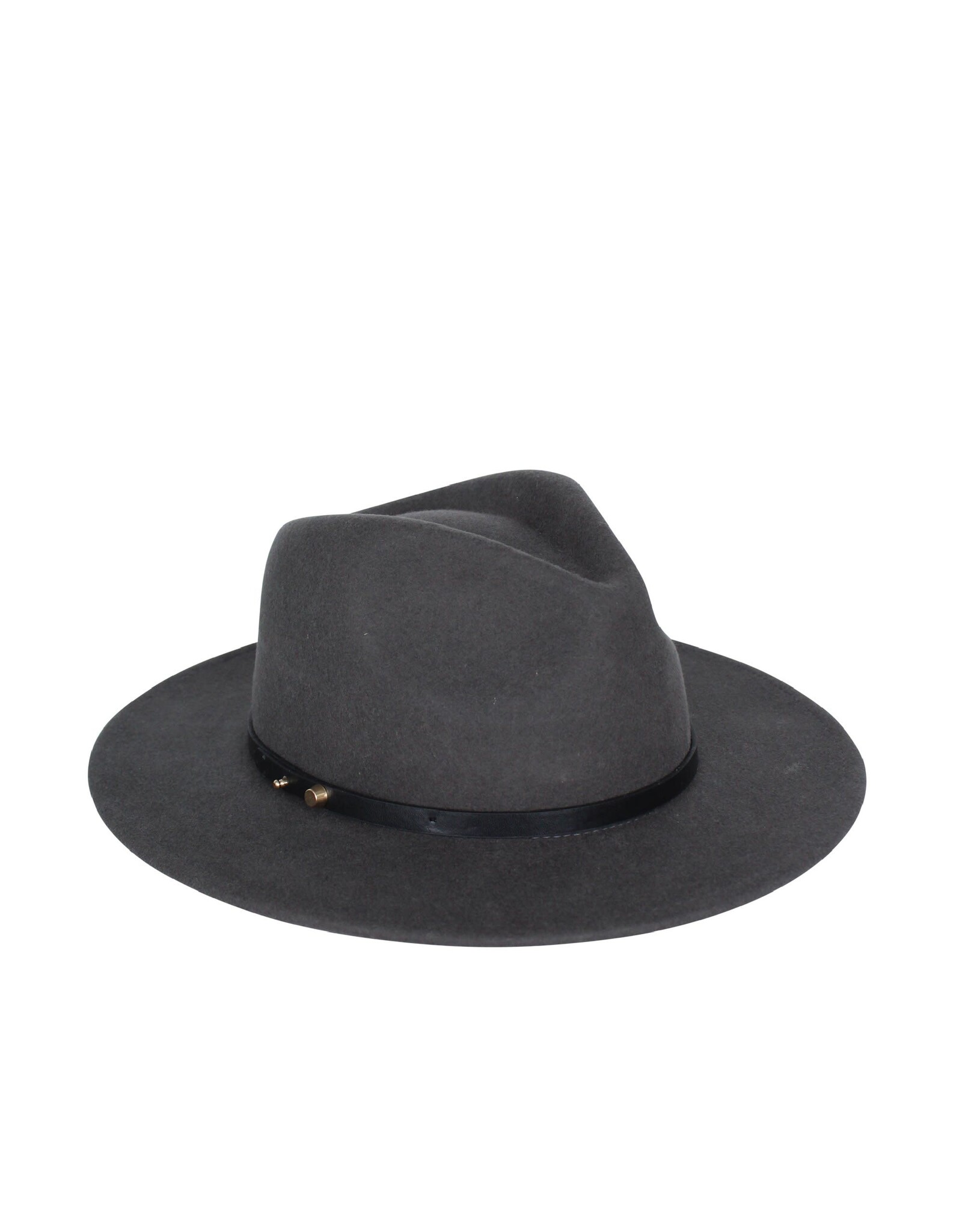 Ace of Something Ace of Something - Oslo fedora with folded edge and gold stud (steel)