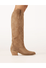 Billini - Urson Western Boot (Dark Tan Suede)