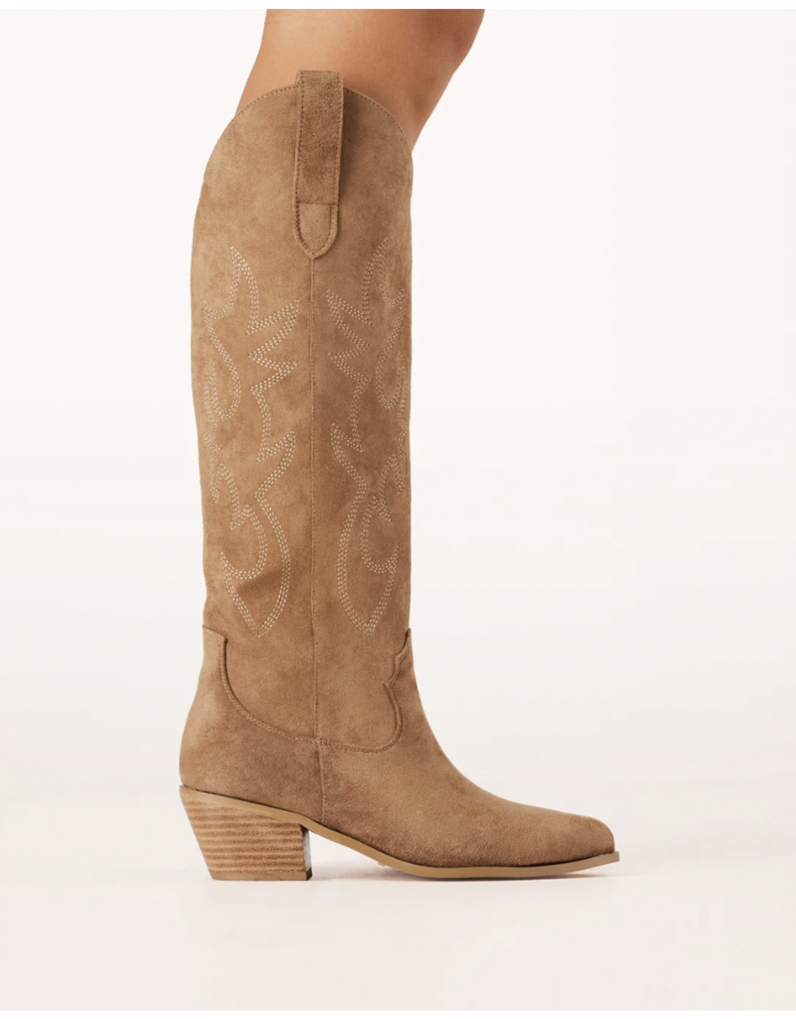 Billini - Urson Western Boot (Dark Tan Suede)