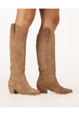 Billini - Urson Western Boot (Dark Tan Suede)