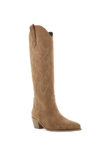 Billini - Urson Western Boot (Dark Tan Suede)