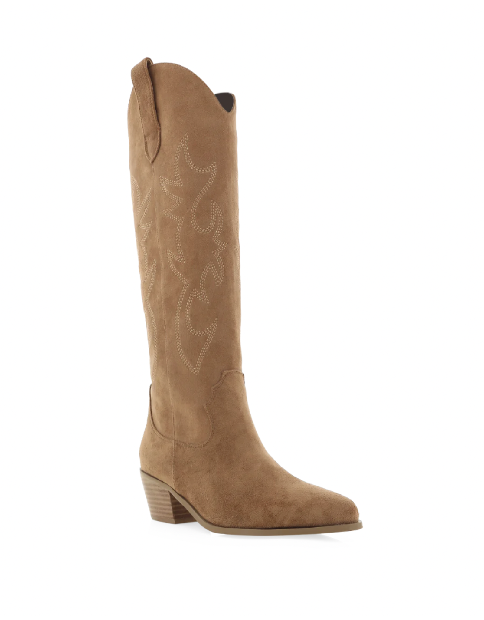 Billini - Urson Western Boot (Dark Tan Suede)