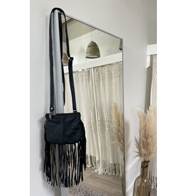 Bo Bags Bo Bags - Mini Leather Crossbody black)
