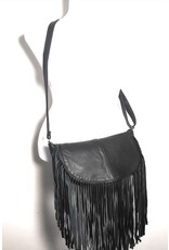 Bo Bags Bo Bags - Half Moon Leather Hobo Bag (black)