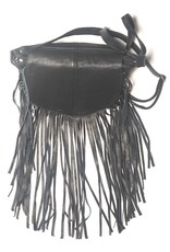 Bo Bags Bo Bags - Half Moon Leather Hobo Bag (black)