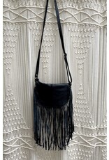 Bo Bags Bo Bags - Half Moon Leather Hobo Bag (black)