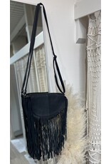 Bo Bags Bo Bags - Half Moon Leather Hobo Bag (black)