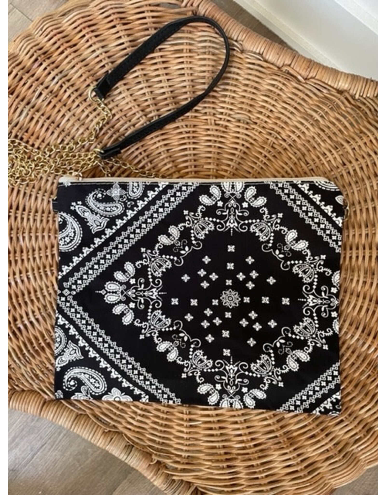 Bo Bags Bo Bags - Bandana Canvas Clutch/Crossbody