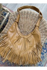 Bo Bags Bo Bags - Leather Fringe Handbag  (Camel)