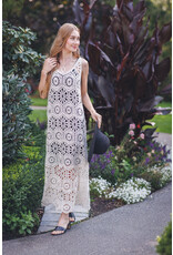 Papillon Papillon - Crochet Dress (Beige)
