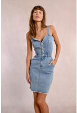 Molly Bracken Molly Bracken - Denim Dress