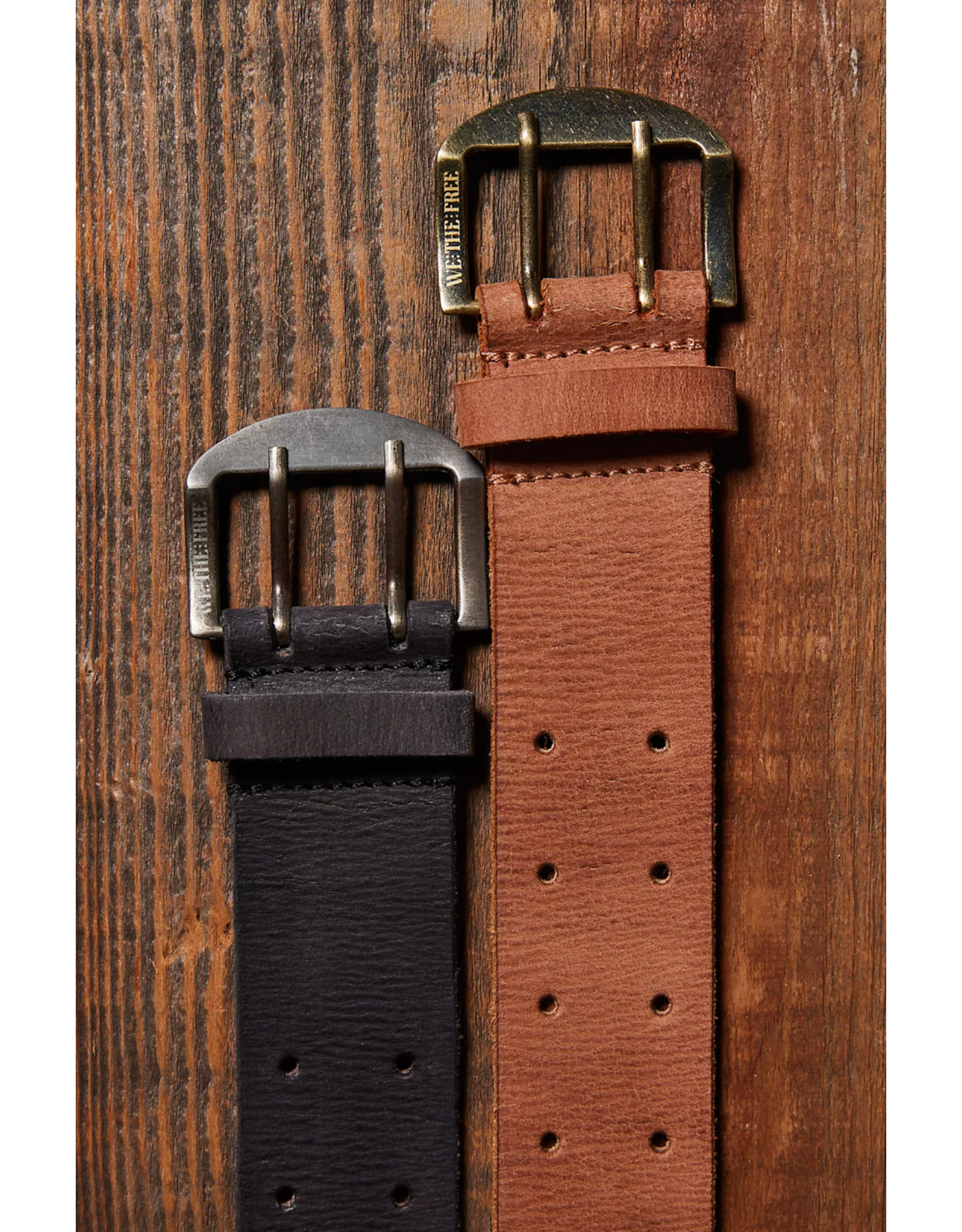 Free people Free People - WTF Double Cross Belt (Black)