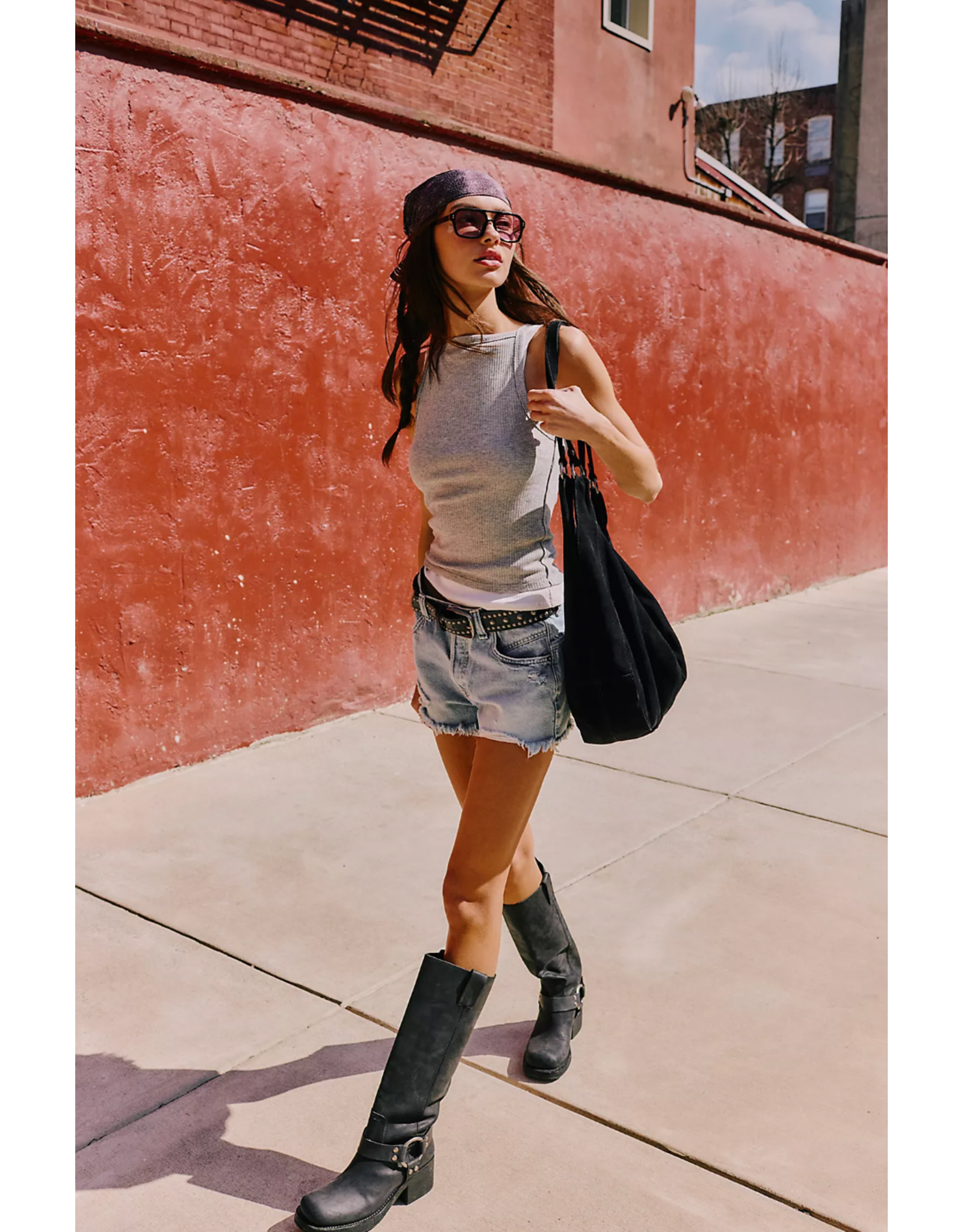 Free people Free People - Now or Never Denim Shorts (Moon Child)
