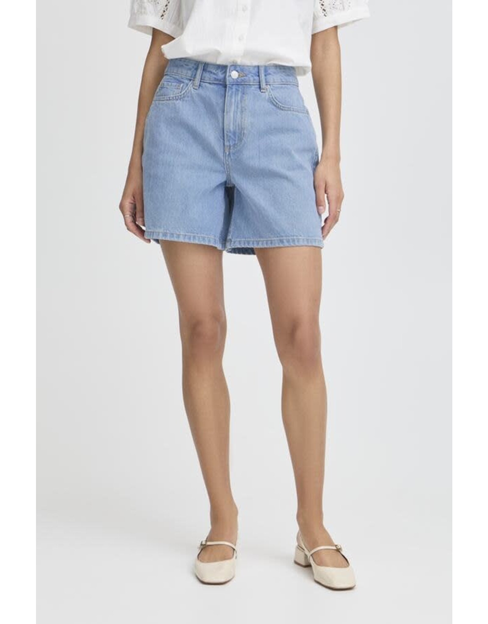 b.young b.young - Kallie Shorts (Light Blue Denim)