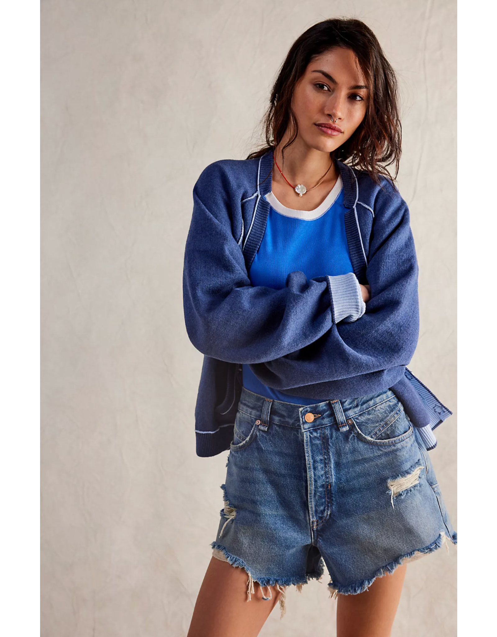 Free people Free People - Now Or Never Denim Short (Westend)
