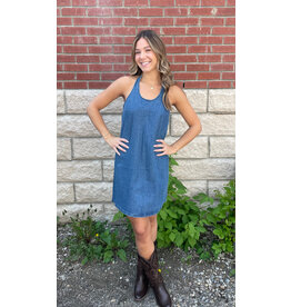 ICHI ICHI - Dallas Dress (Medium Blue)