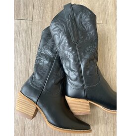 SOTD Hanan western boot (black)