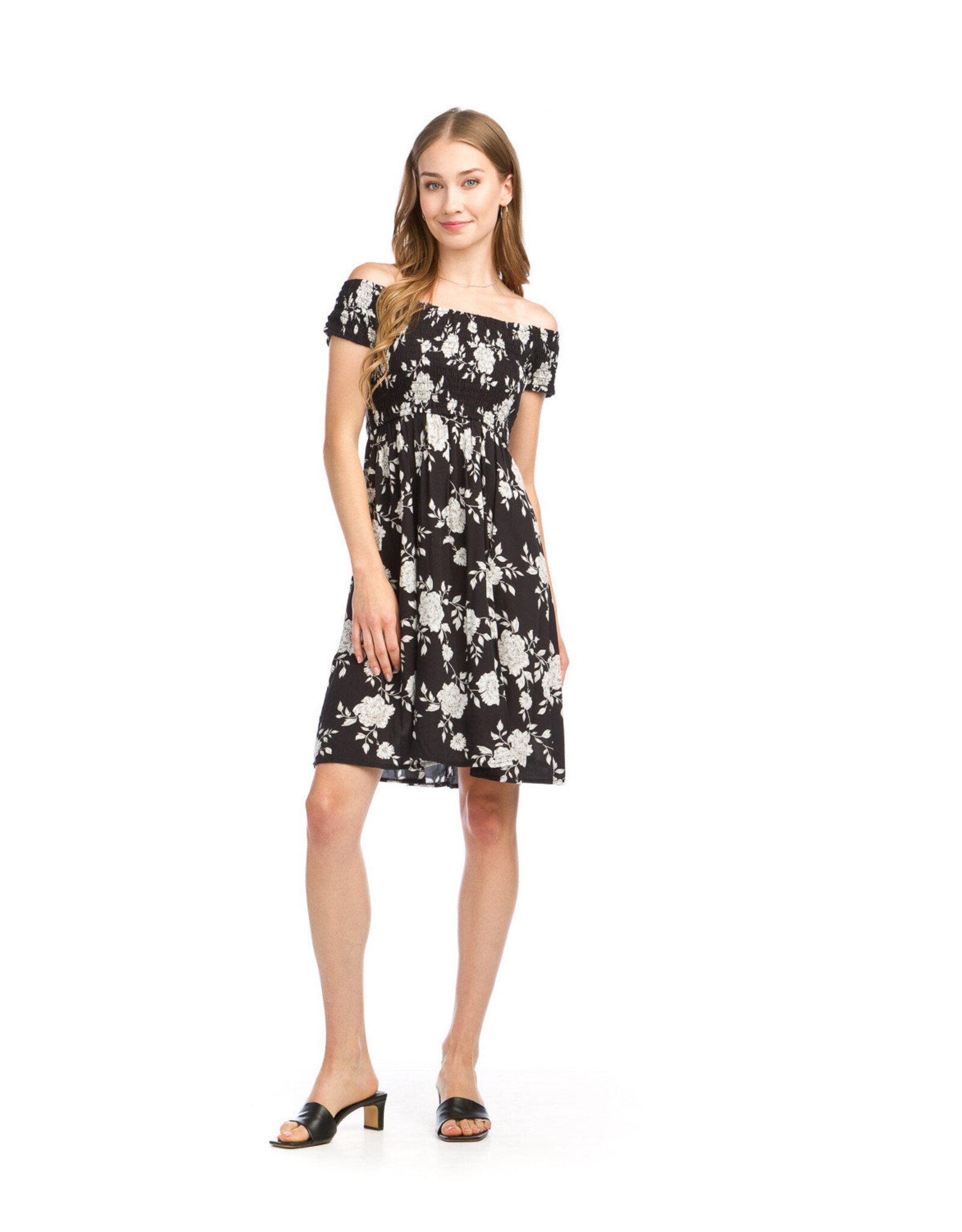 Papillon Papillon - Floral off the Shoulder Dress