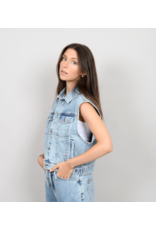 RD Style RD Style - Boranis Denim Motor Vest (Light Denim)