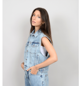 RD Style RD Style - Boranis Denim Motor Vest (Light Denim)