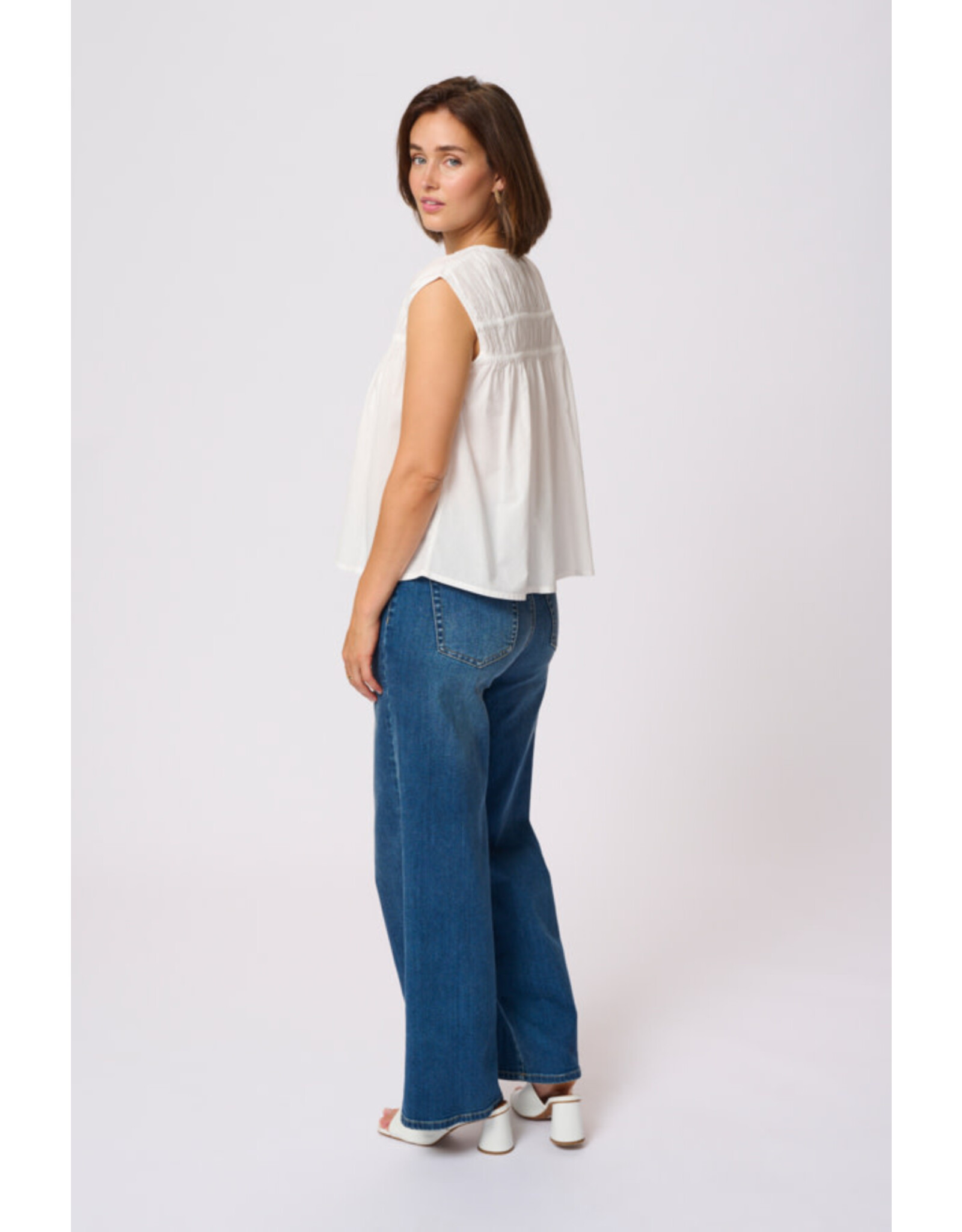 Kaffe Kaffe - Thua Blouse (Chalk)