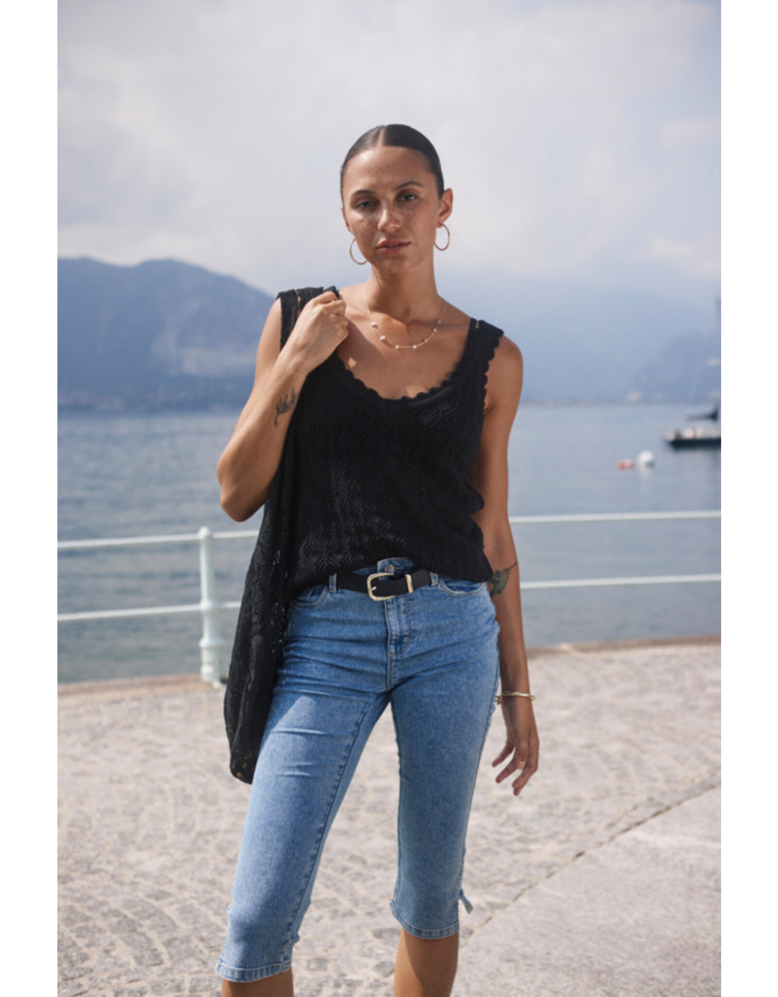 Kaffe Kaffe - Jona Knit Top (Black Deep)