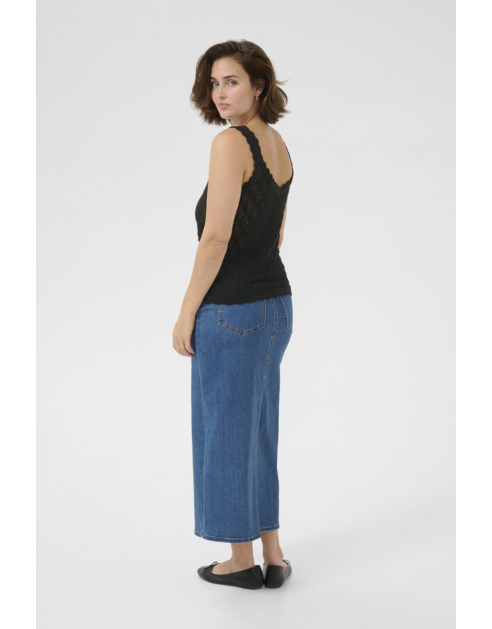 Kaffe Kaffe - Jona Knit Top (Black Deep)