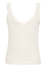 Kaffe Kaffe - Jona Knit Top (Chalk)