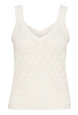 Kaffe Kaffe - Jona Knit Top (Chalk)