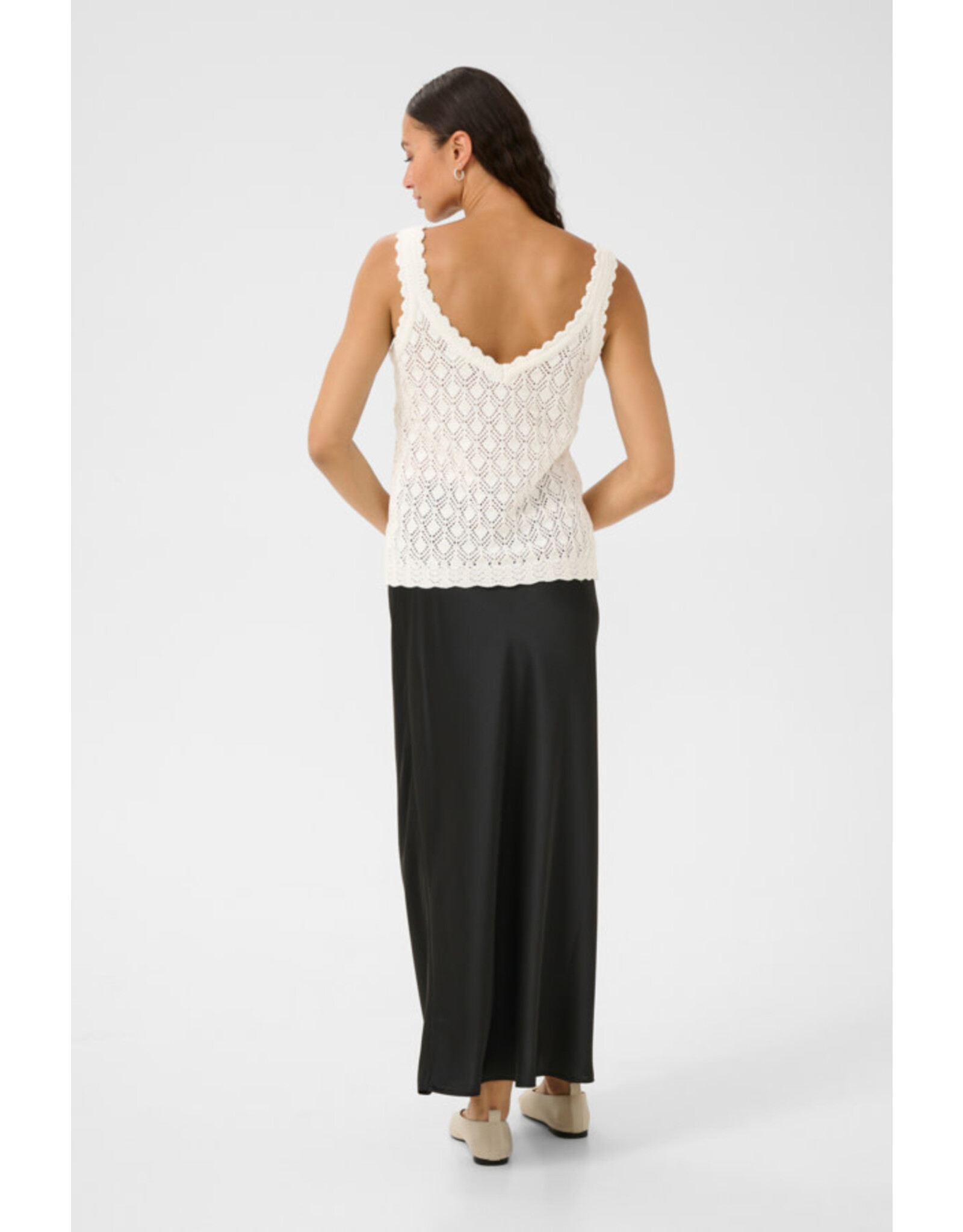 Kaffe Kaffe - Jona Knit Top (Chalk)
