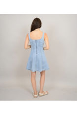 RD Style RD Style - Surina Sleeveless A Line Dress (Blue Denim)