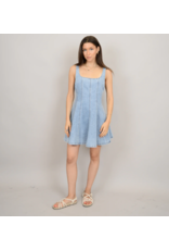 RD Style RD Style - Surina Sleeveless A Line Dress (Blue Denim)
