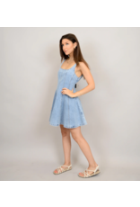 RD Style RD Style - Surina Sleeveless A Line Dress (Blue Denim)
