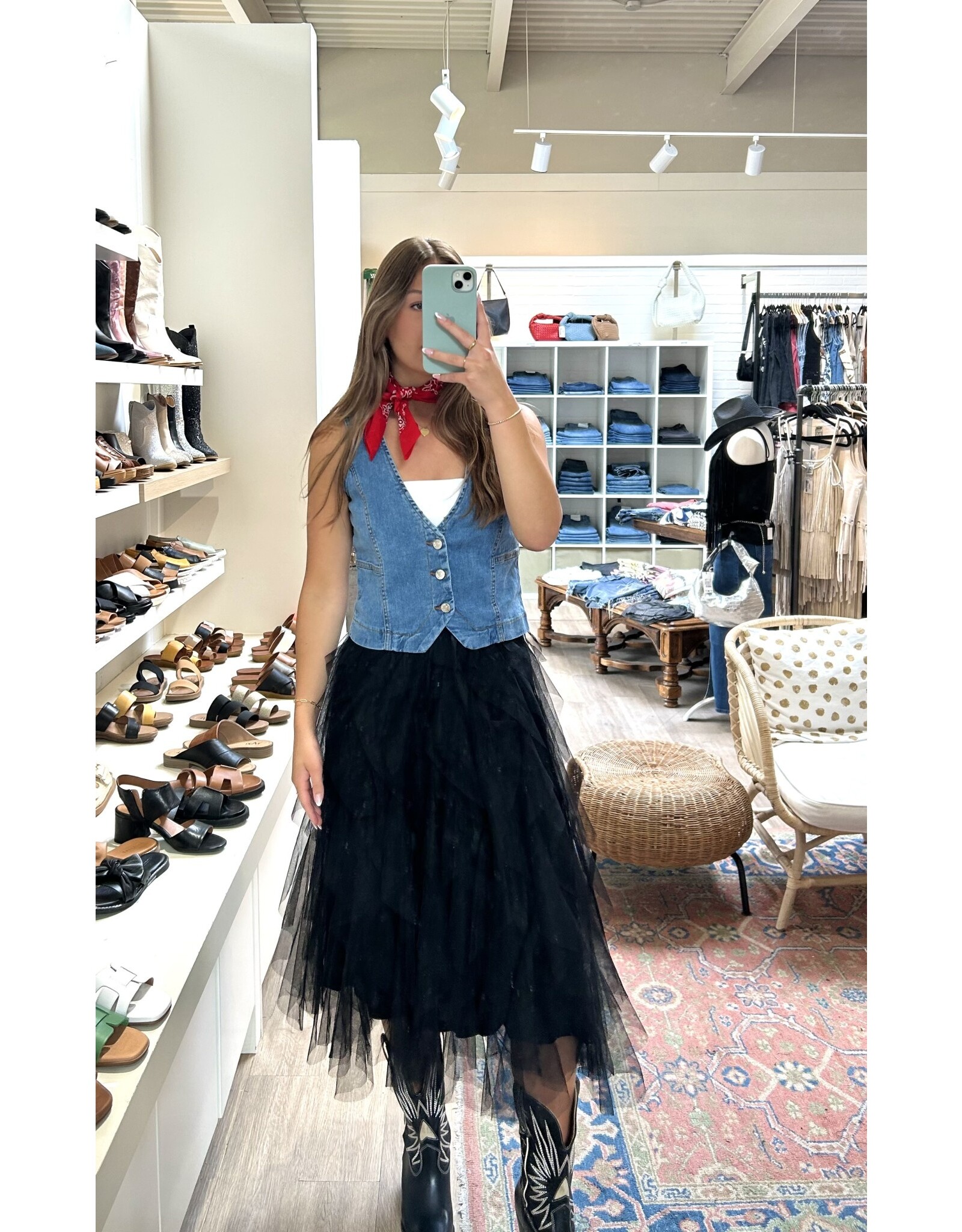 Papillon Papillon - Tulle skirt (Black)